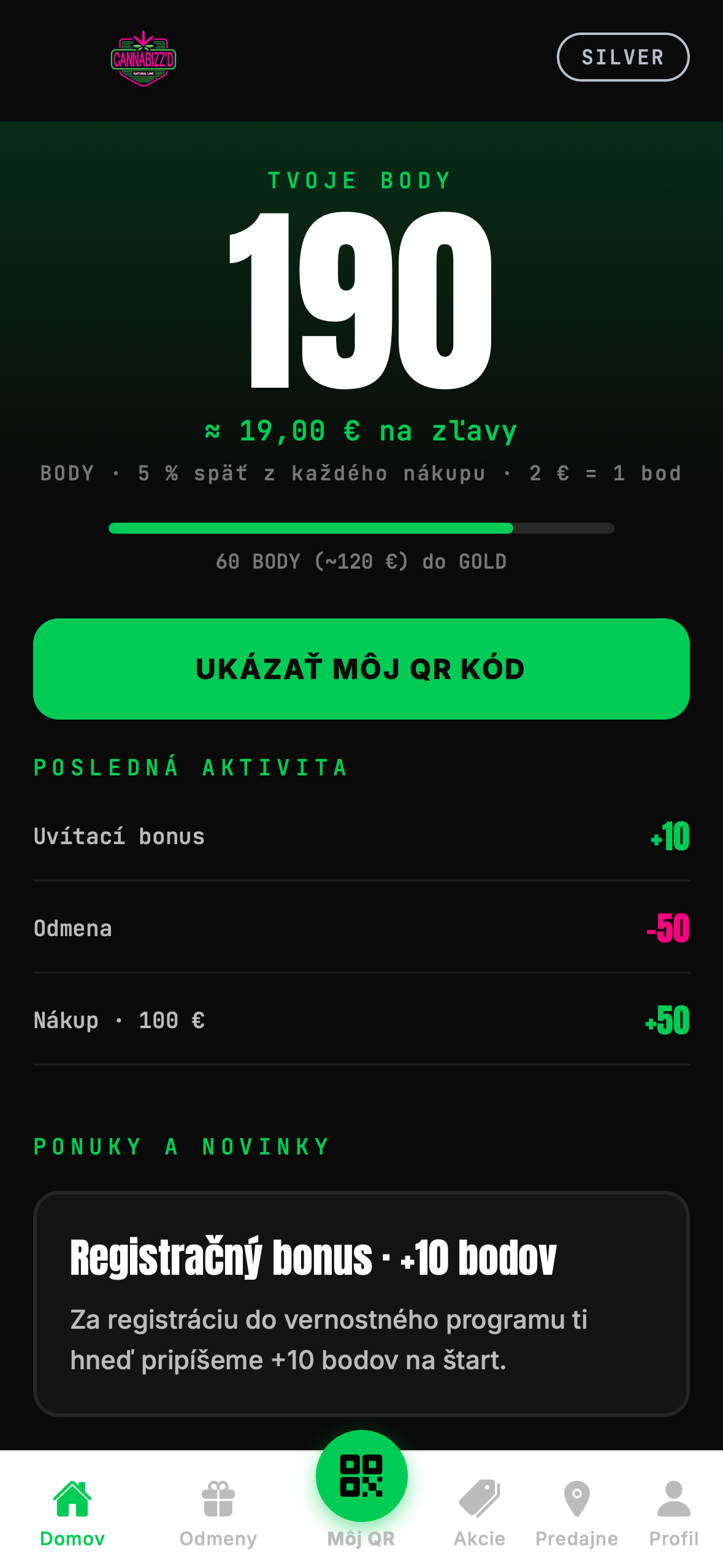 Aplik&aacute;cia CannaBizz'D